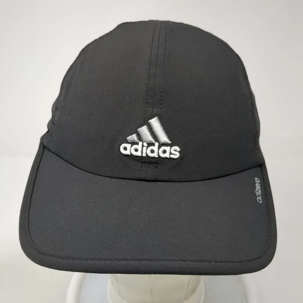 adidas Baseball Cap Black One Size adizero Performance Mesh Strapback Gray Hat